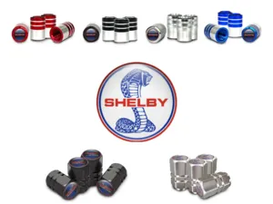 Shelby Tire Valve Stem Caps for Bicycle Modern Build